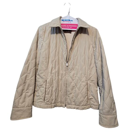 Loro Piana Womens Quilted Jacket Sz IT44 US 8 Italy Luxury Designer Old Money - Picture 1 of 16